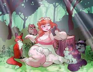 Commission: Foxes' Glade