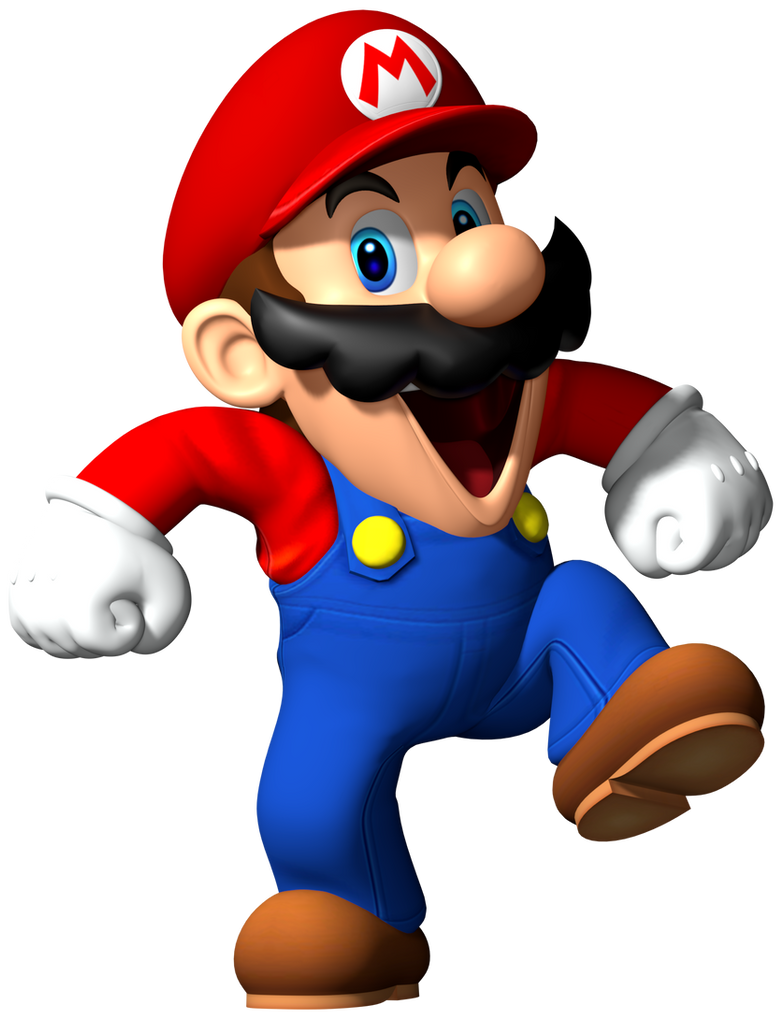 SMG4 Mario (Revamped Render) by TrevorKraft on DeviantArt