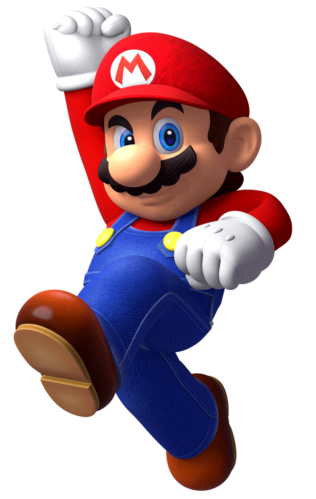 Super Mario Jump Render (Movie Jump Pose) by TrevorKraft on DeviantArt