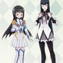 Homura Satsuki Clothes Swap