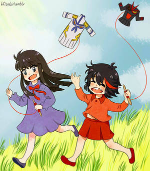 Ryuko and Satsuki (Kids)