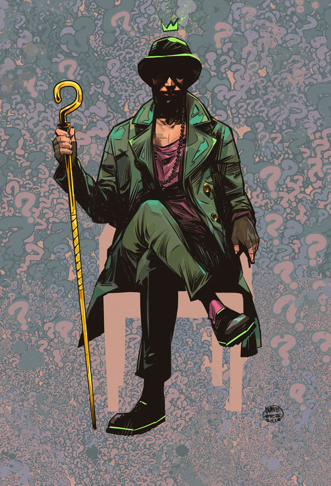I Love Riddler The Riddler by wellbee on DeviantArt