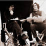 Johnny Depp and Tim Burton