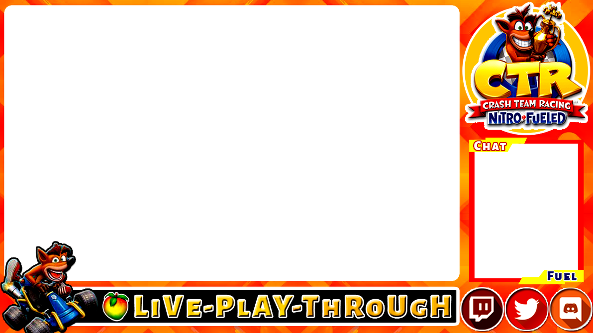 Crash Team Racing Overlay by Evyni on DeviantArt