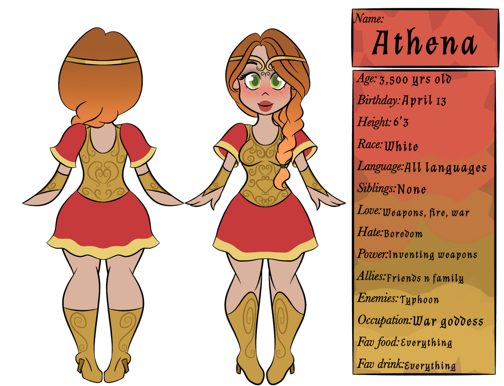 Chibi Olympus - Athena, The Goddess of Wisdom by EnlightenedSpaceman on  DeviantArt