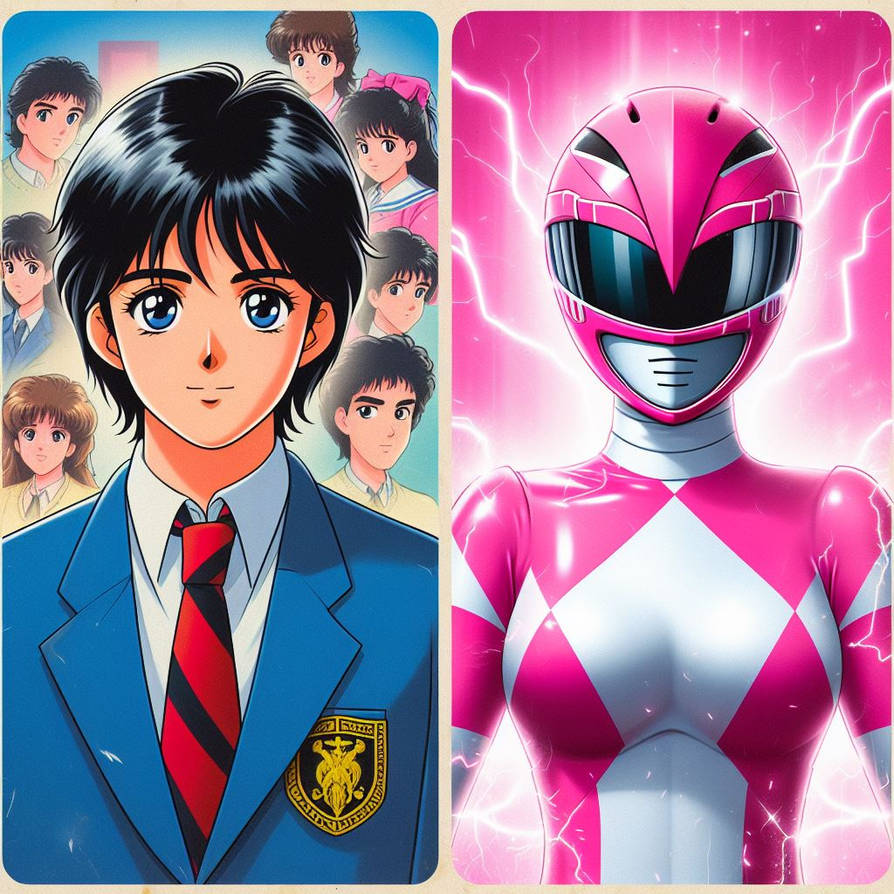Transgender Power Ranger Boy Tg Pink Ranger 6 by Cristianosantosfs on DeviantArt