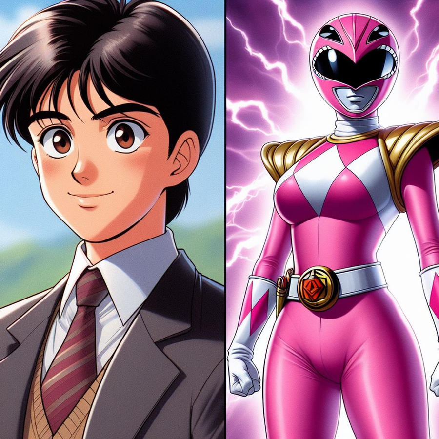 Transgender Power Ranger Boy Tg Pink Ranger 9 by Cristianosantosfs on DeviantArt