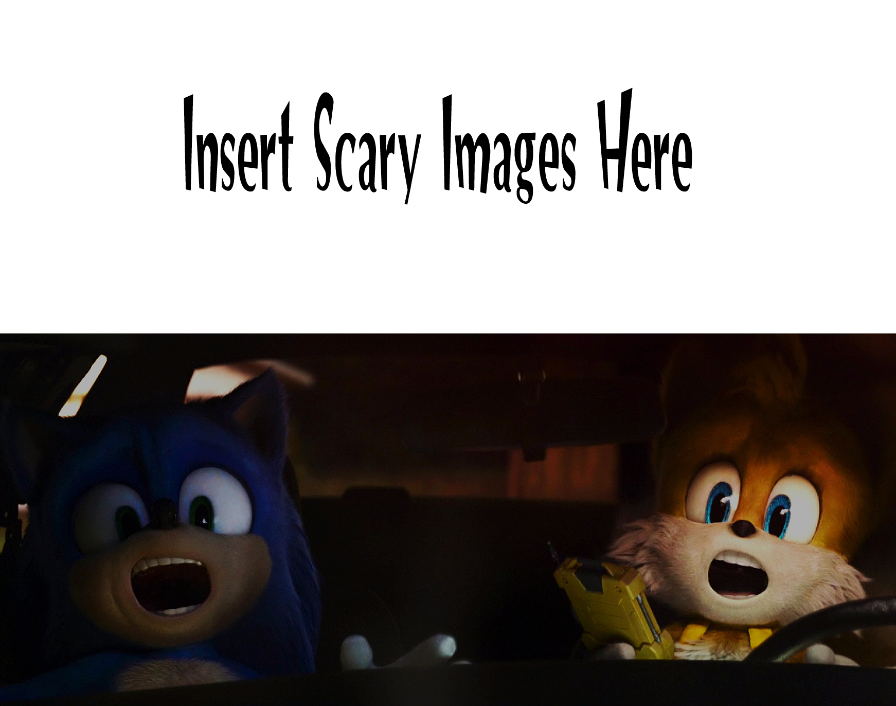 Tails Scared Sonic and Tails scared of what? by italianbarbarian on DeviantArt