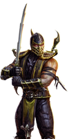 Mortal Kombat X - Scorpion Render by Crussong on DeviantArt