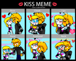 Kiss Meme with Rosie and Jeff by henrykhaung