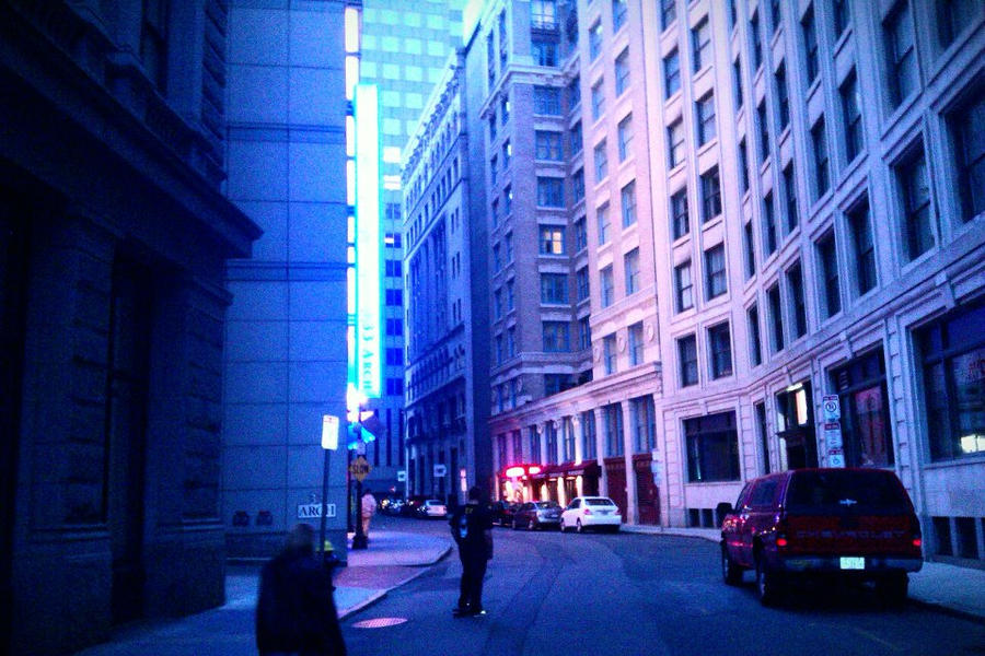 Blue street