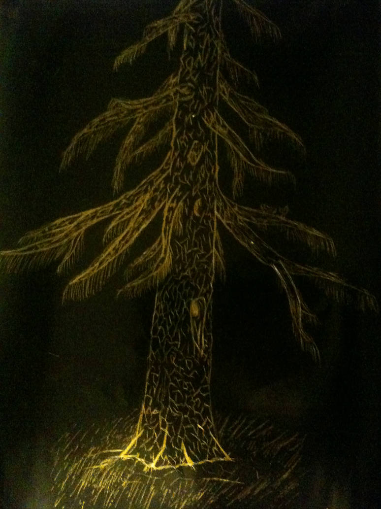 Scratched Tree by Roboinc on DeviantArt