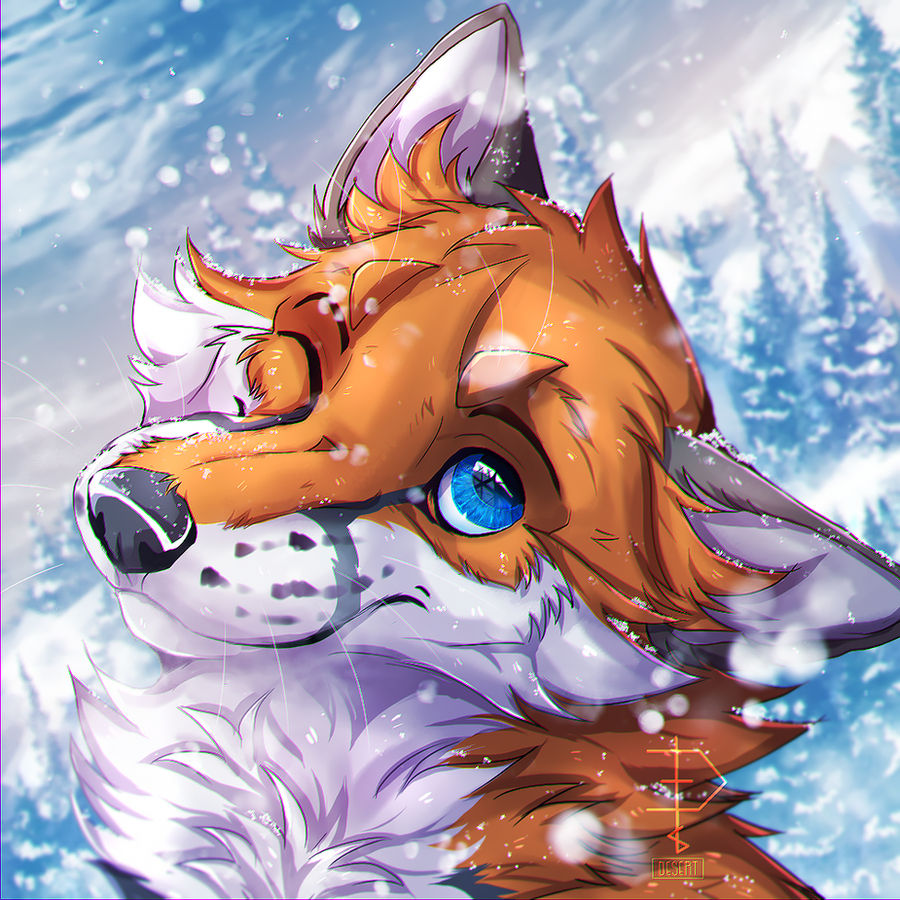 Sweet fox by Fox-Desert on DeviantArt
