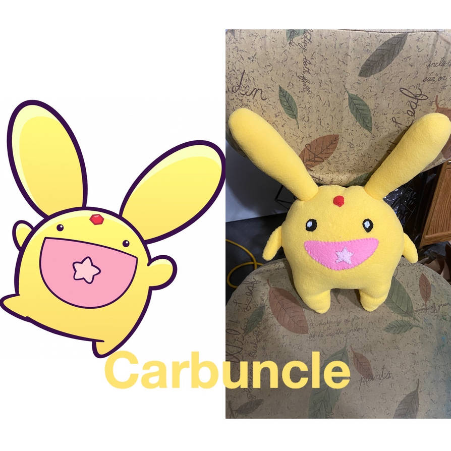 Carbuncle Deviantart Carbuncle Plush Usa – FFXIV Carbuncle Plush Timelapse – LIMZA