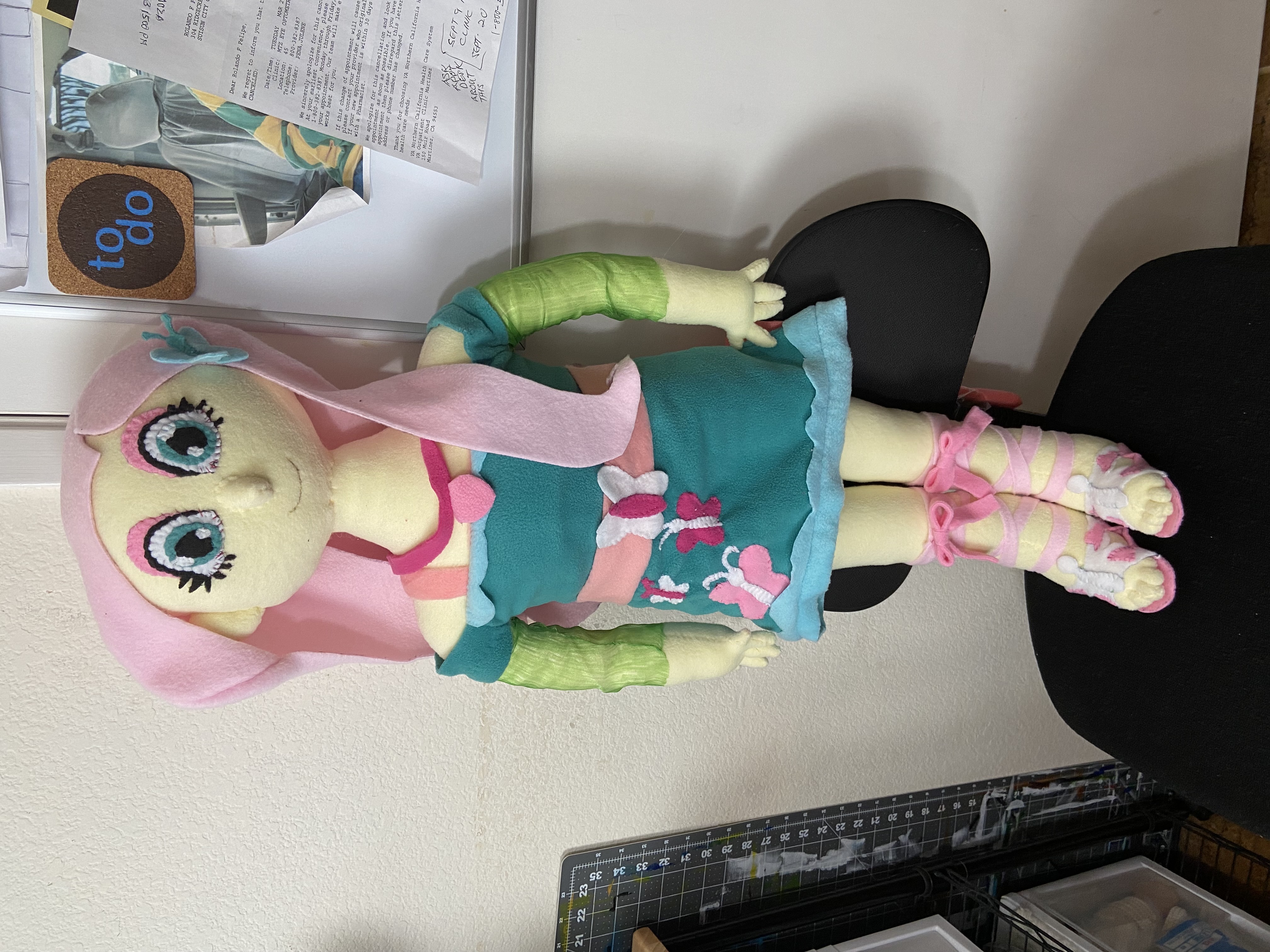 Plush Deviantart Fluttershy plush by zoomMF2005 on DeviantArt