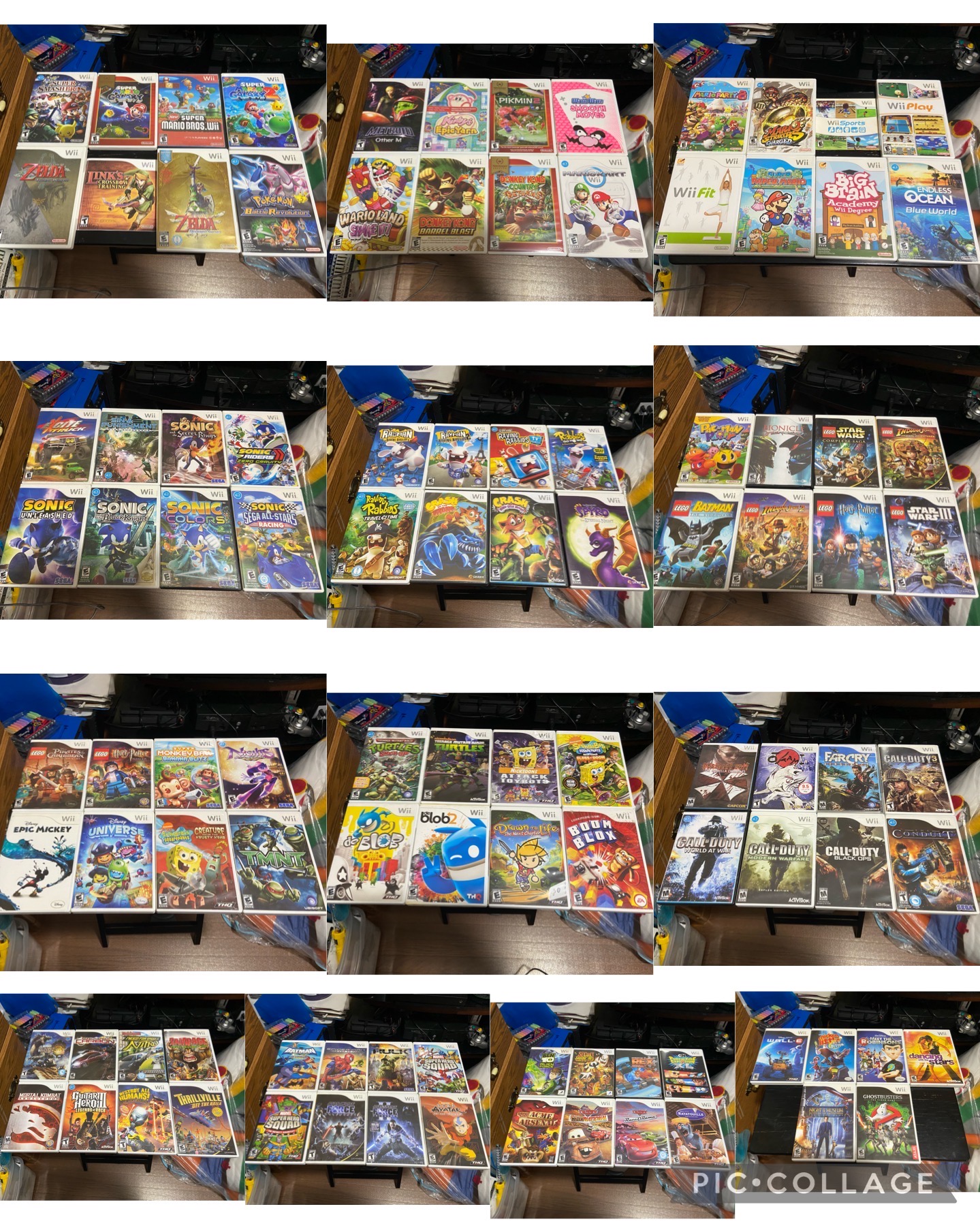 Wii Collection My Wii collection by zoomMF2005 on DeviantArt