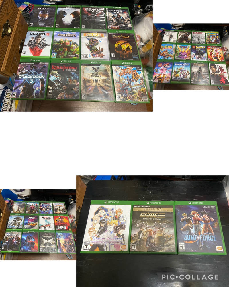 Xbox One Trophy Collection My Xbox One collection by zoomMF2005 on DeviantArt