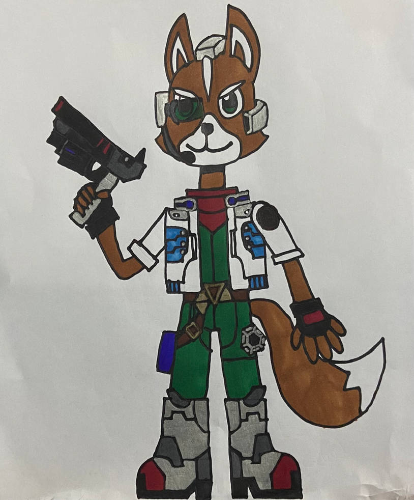 Multiverse Characters 349: Fox McCloud by zoomMF2005 on DeviantArt