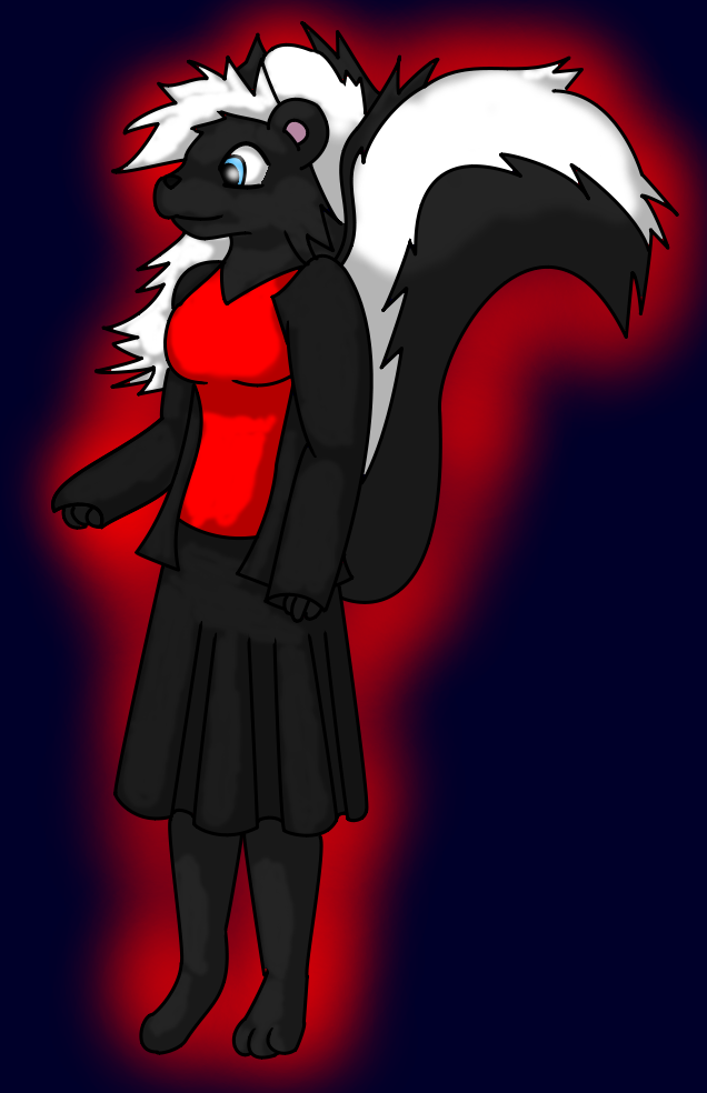 Two-Tailed Fem Skunk Whut