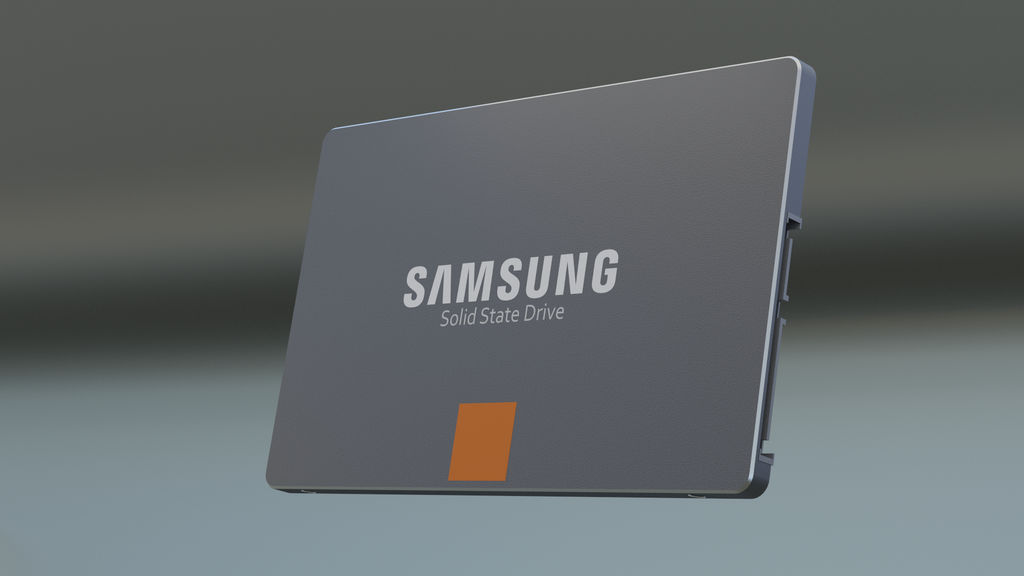 Samsung SSD Render by Dudepersonmanstuff on DeviantArt