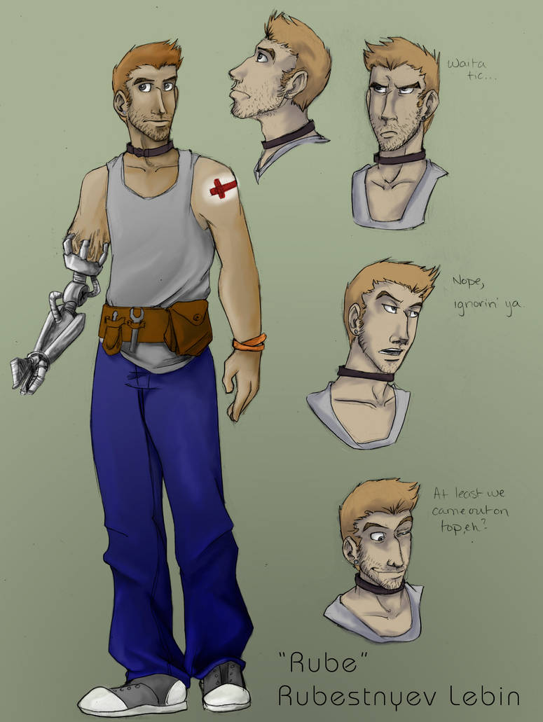 Rube ref by Jelleebelly on DeviantArt