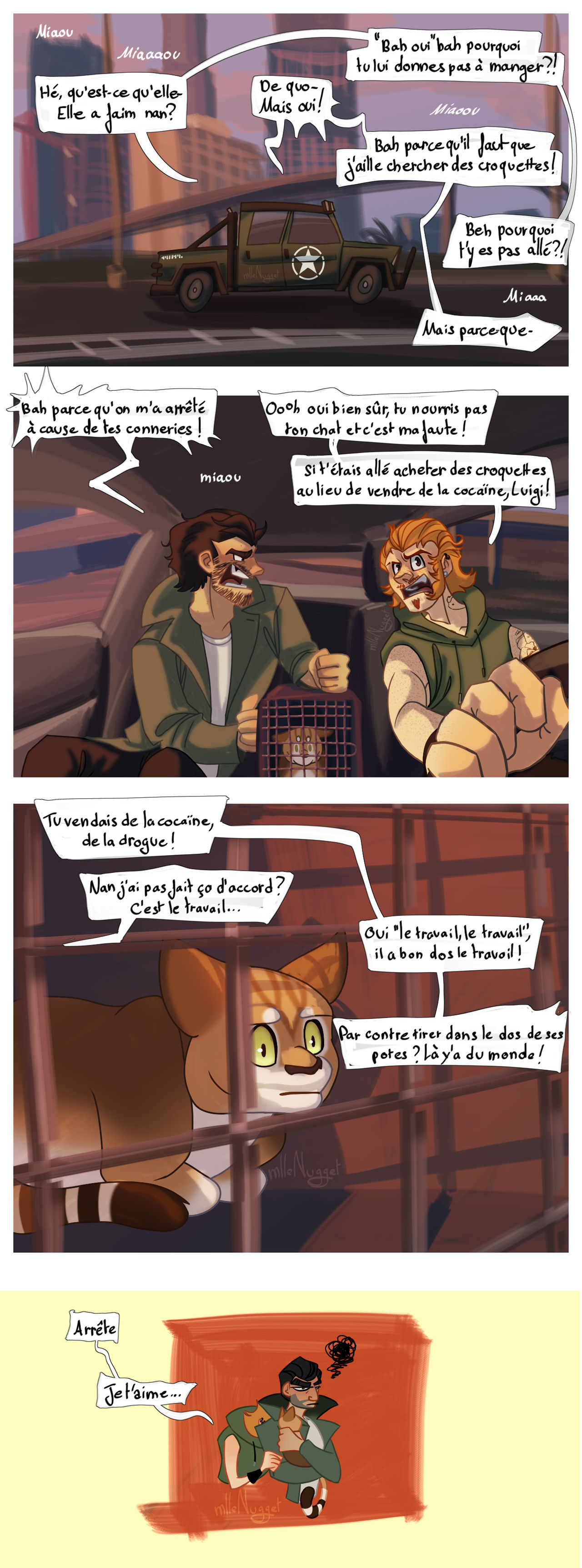 Couple Argument by MlleNugget on DeviantArt