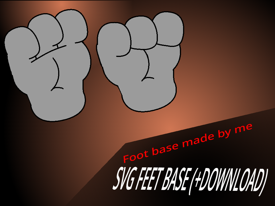 Design Foot Base Svg Foot Bases (+Download) by BubSmith78910 on DeviantArt