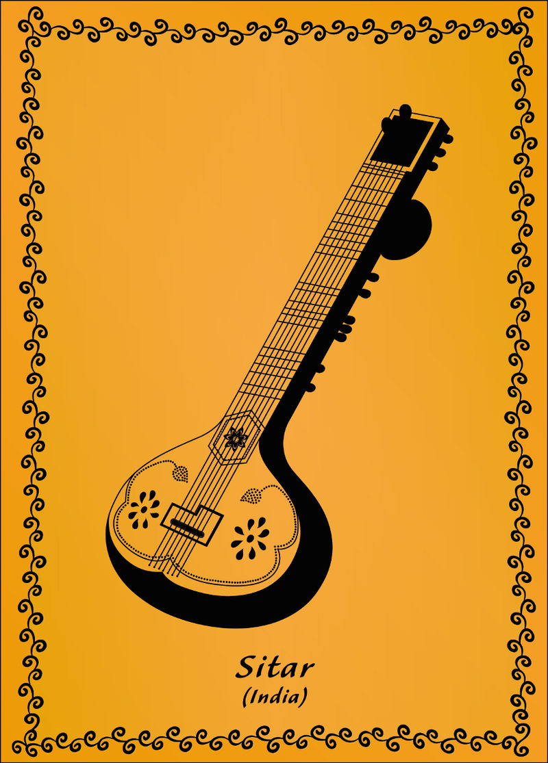 Indian sitar