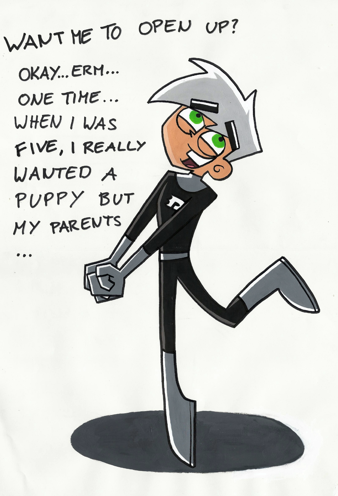 Danny Phantom 'Want me to open up?'