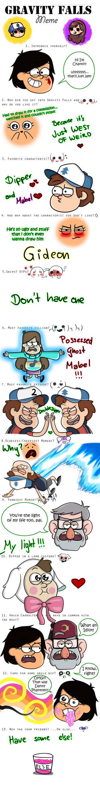 Gravity Falls MEME *3*