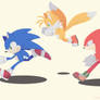 ''Let's race'' Sonic Movie tribute
