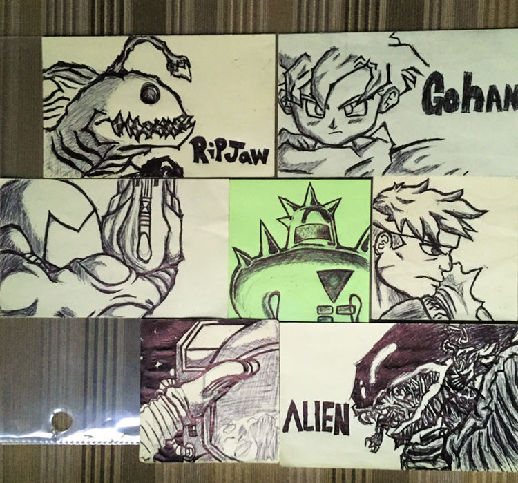 Post-it drawings by BacktothePresnt on DeviantArt