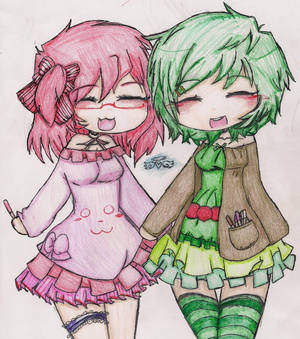 Ruru and Minty :3