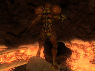 Samus Back View