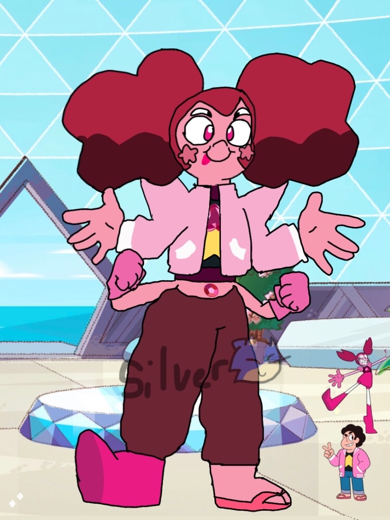 Spinel Inflated Steven and Spinel Fusion! by DarwinIsRich on DeviantArt