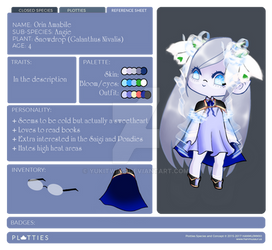 Orin reference sheet