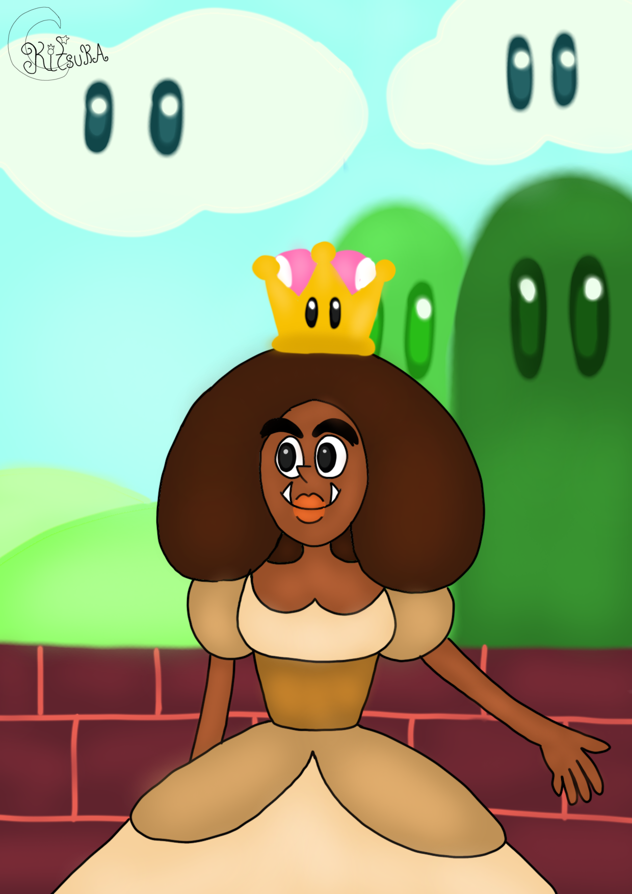 Goombet Super Mario oc : Goombette ! by Kitsuka4 on DeviantArt