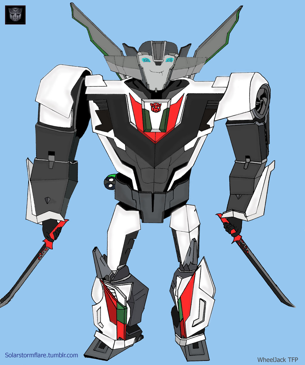 Wheeljack Fan Design Wheeljack TFP by Solarstormflare on DeviantArt