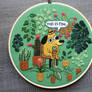 This is fine - handmade embroidery