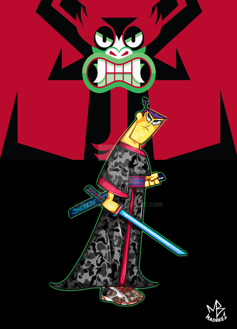 Samurai Jack Rave Deviantart SAMURAI JACK by MADBEEZ on DeviantArt