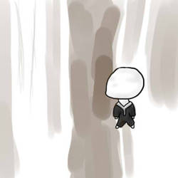 Chibi Slender Man