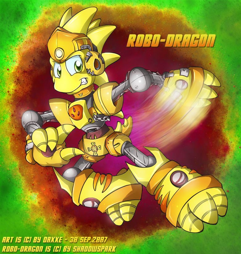 Robo-Dragon Serves