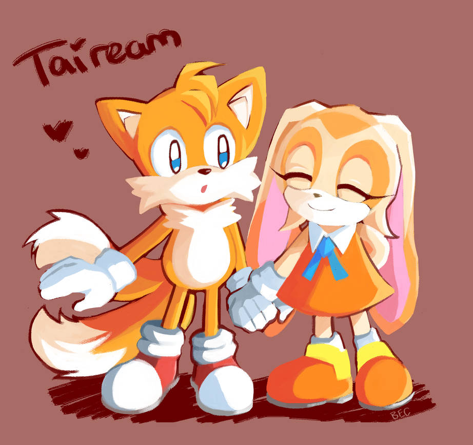 Tails and Cream by Lunaerim on DeviantArt