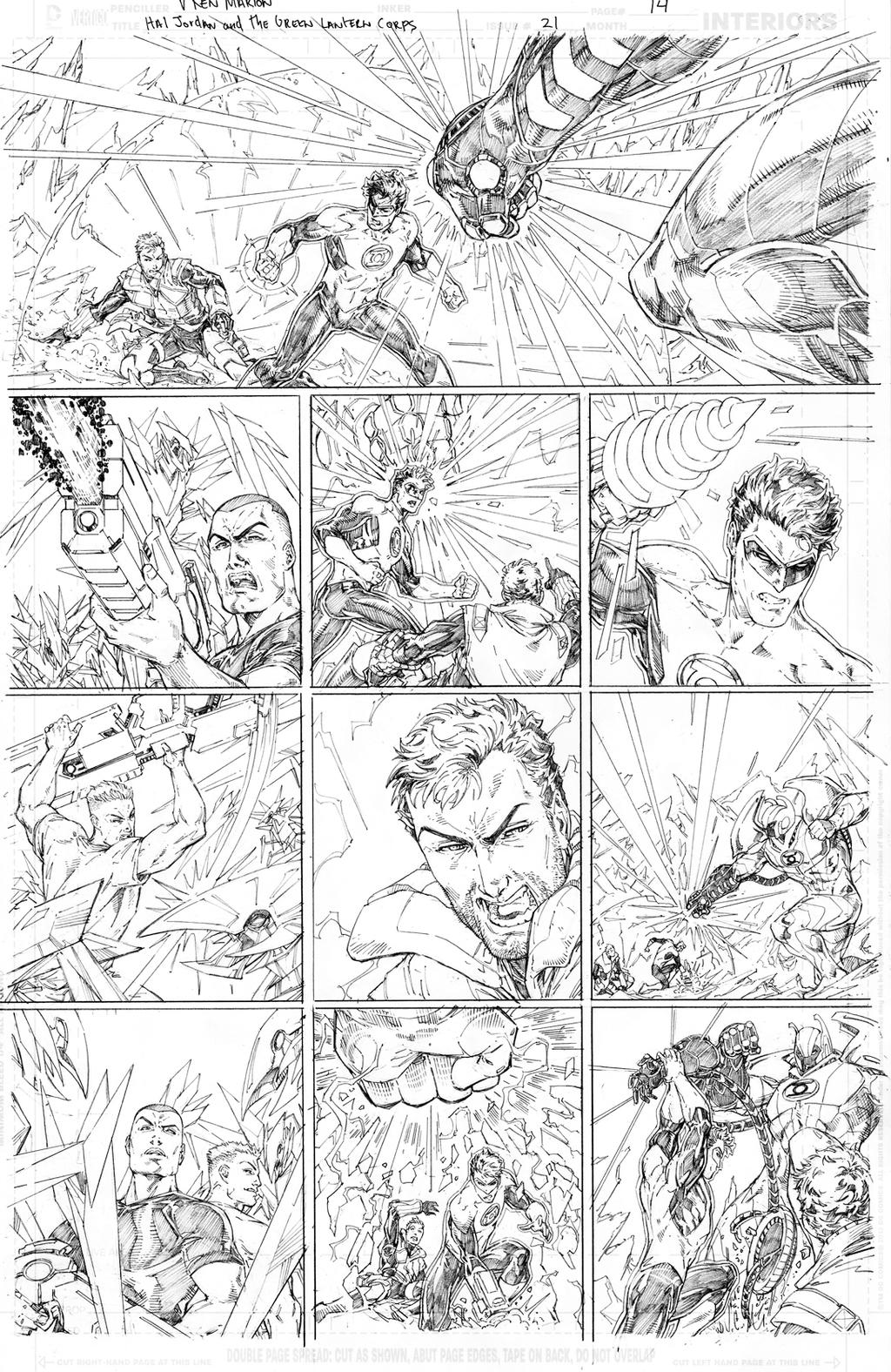 Hal Jordan and the Green Lantern Corps #21 page 14
