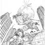 Wonder Woman #83 cover PENCILS