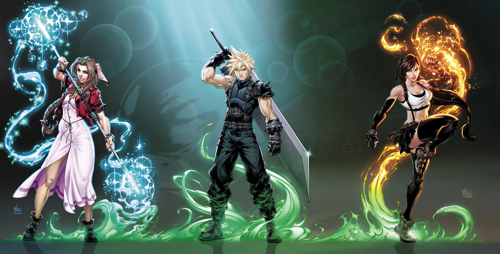 Final Fantasy 7 remake by vmarion07 on DeviantArt