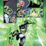 DC Round Robin - Green lantern Underworld on Fire