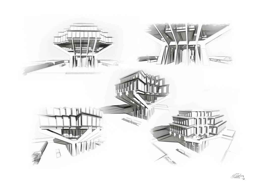 Geisel Library by Palantion on DeviantArt