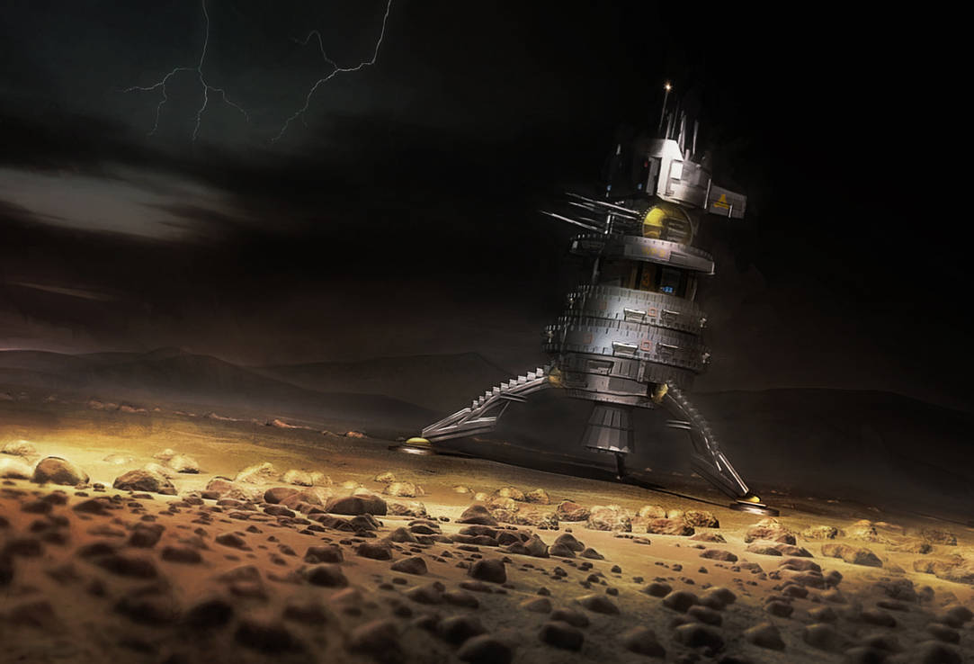 Venus Lander by Palantion on DeviantArt