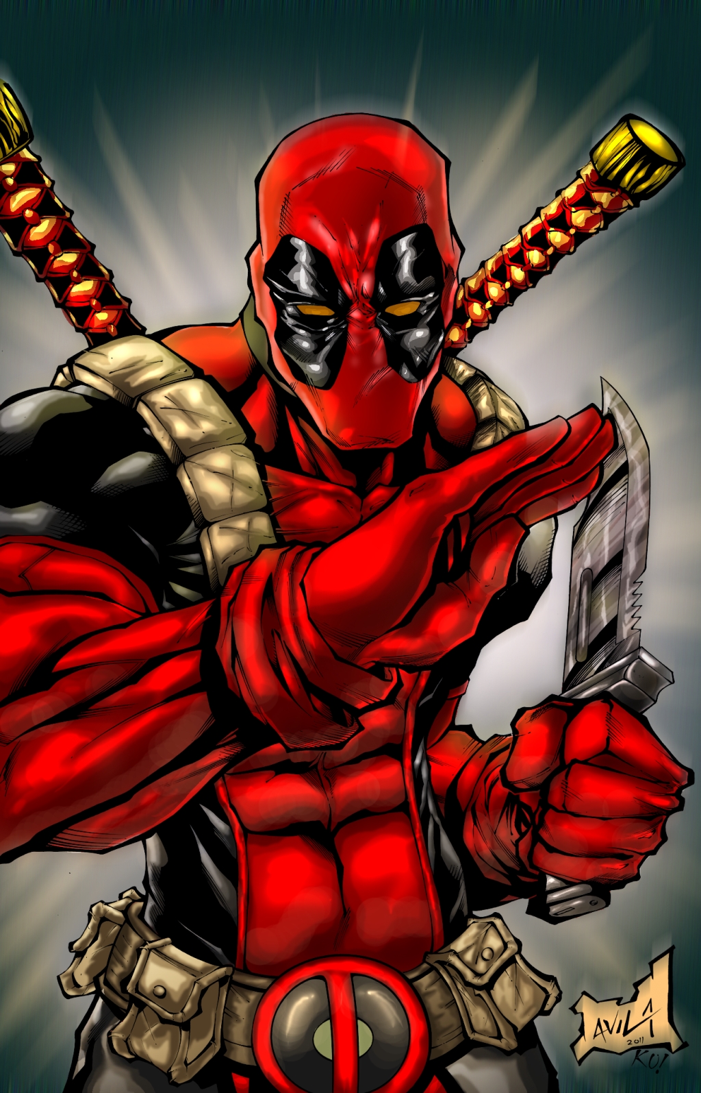 DeadPool  by Art  Of Malacai Brown on DeviantArt  DeadPool  by Art  Of Malacai Brown on DeviantArt